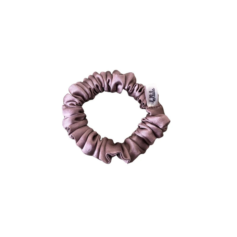 mała jedwabna gumka do włosów kollale / mini scrunchie / kolekcja basic  