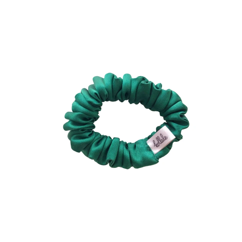 mała jedwabna gumka do włosów kollale / mini scrunchie / kolekcja basic  