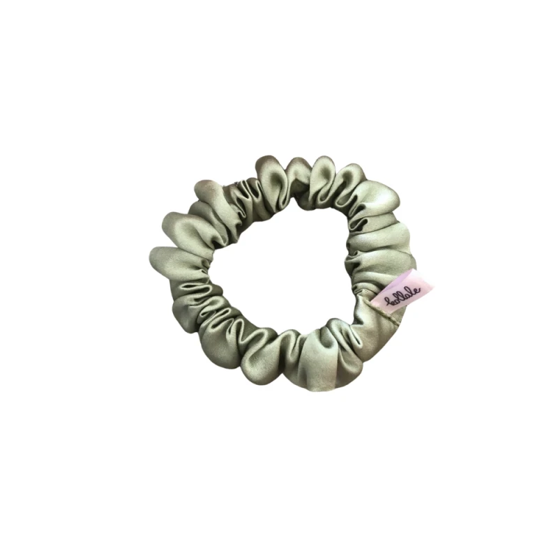 mała jedwabna gumka do włosów kollale / mini scrunchie / kolekcja basic  
