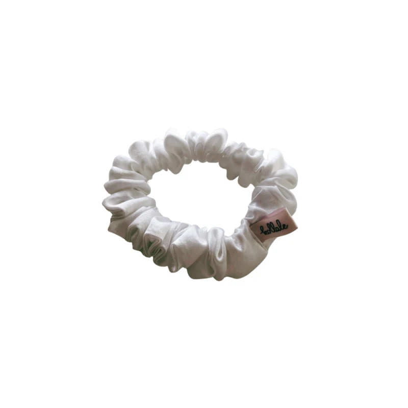 mała jedwabna gumka do włosów kollale / mini scrunchie / kolekcja basic  