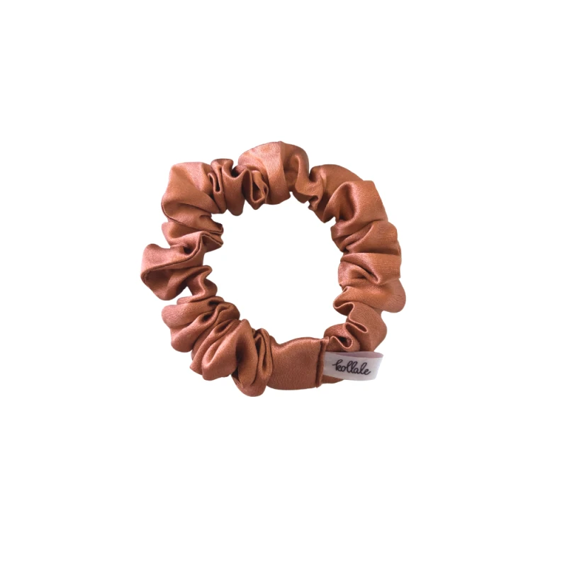 mała jedwabna gumka do włosów kollale / mini scrunchie / kolekcja basic  
