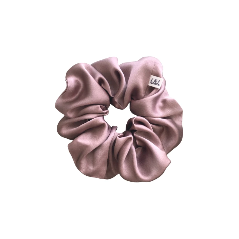 jedwabna gumka do włosów kollale / silk scrunchie / kolekcja basic 