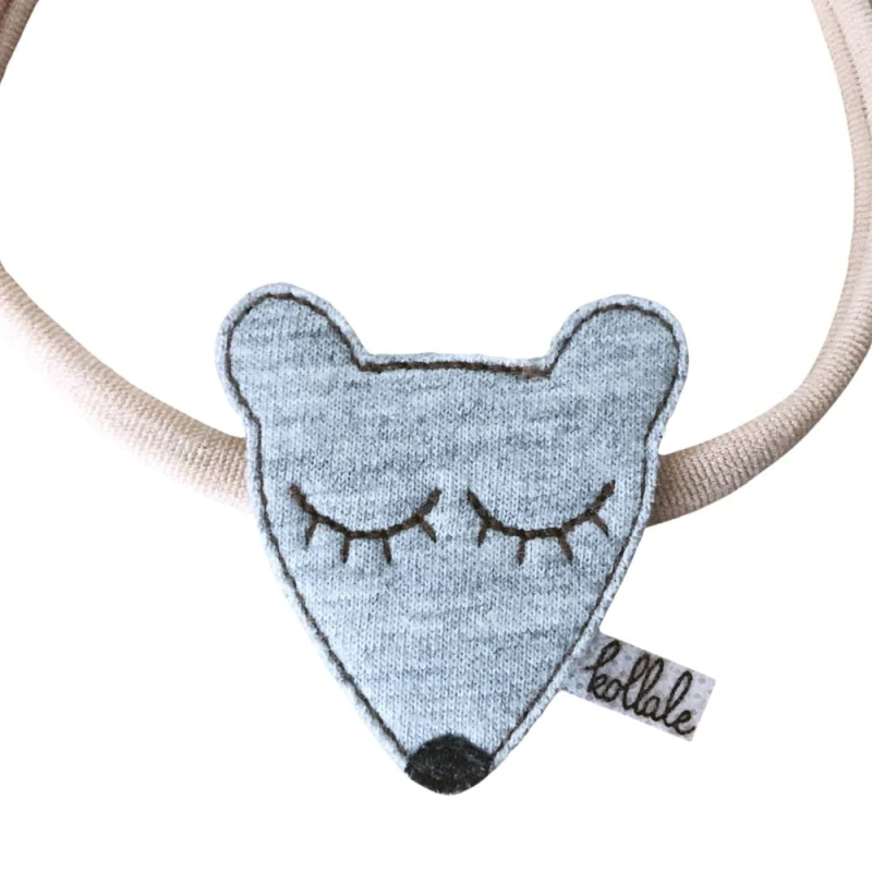 Hair Band Kollale / Hair Band for Girls with a Mouse / Winter Dream Collection
