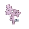BABY I love sea pink coral gold tulle.png